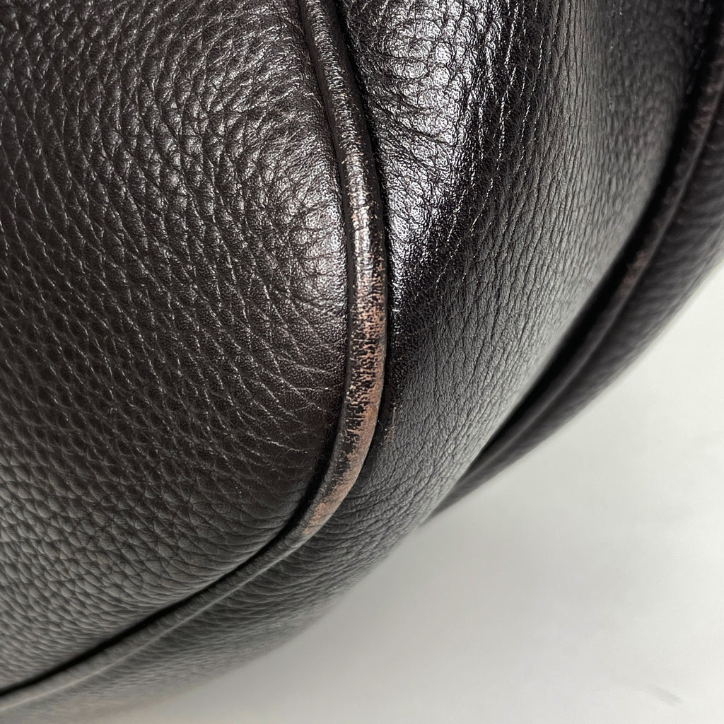 カルティエ マルチェロ ショルダーバッグ メッセンジャーバッグ ショルダーバッグ レザー ダークブラウン レディース 【中古】brbag