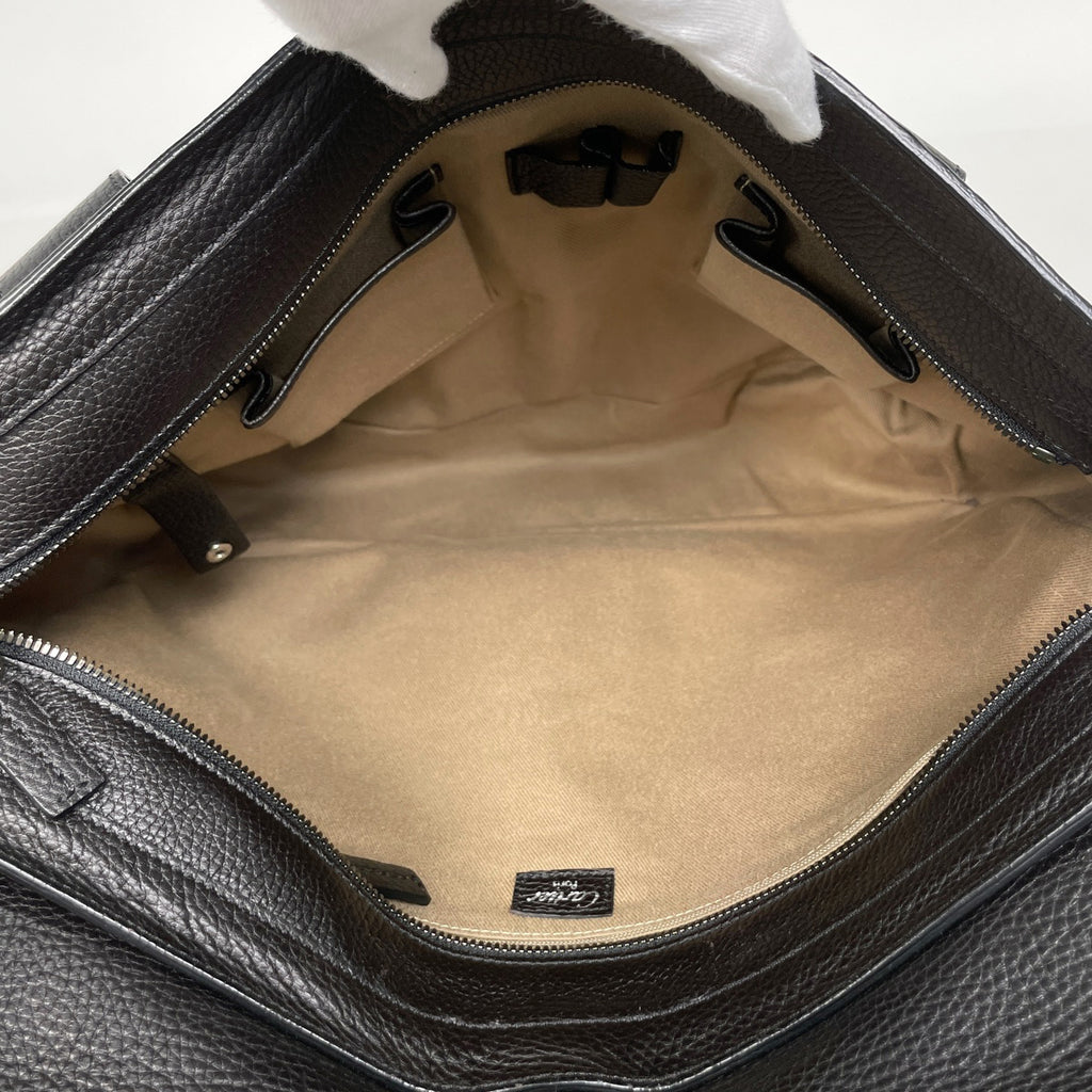 カルティエ マルチェロ ショルダーバッグ メッセンジャーバッグ ショルダーバッグ レザー ダークブラウン レディース 【中古】brbag