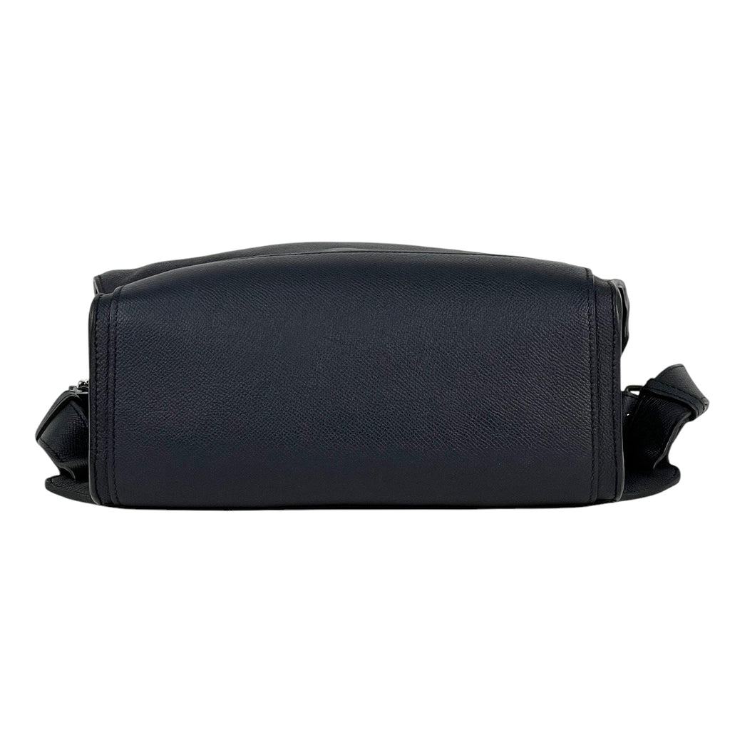 エルメス シティバッグ 27 バックパック デイパック リュック ヴォーエプソン ネイビー O メンズ 【中古】brbag