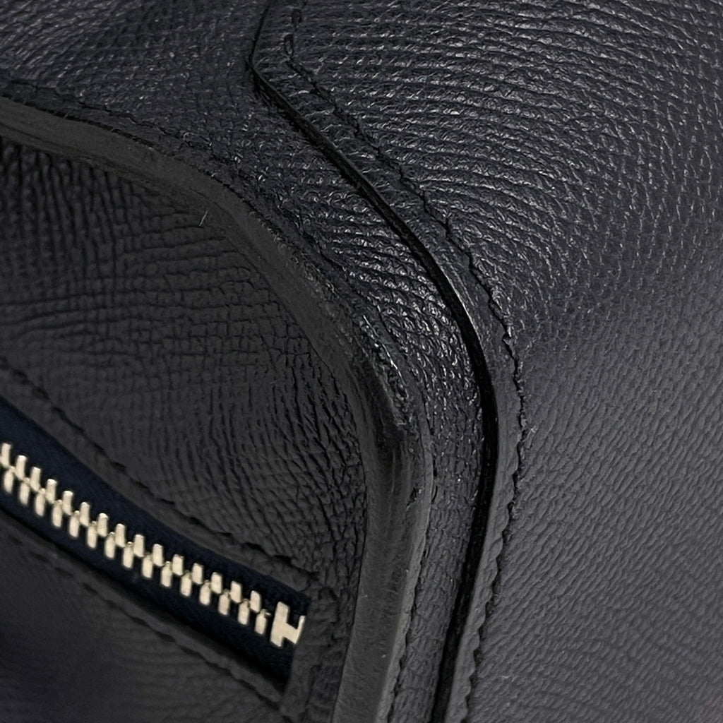 エルメス シティバッグ 27 バックパック デイパック リュック ヴォーエプソン ネイビー O メンズ 【中古】brbag