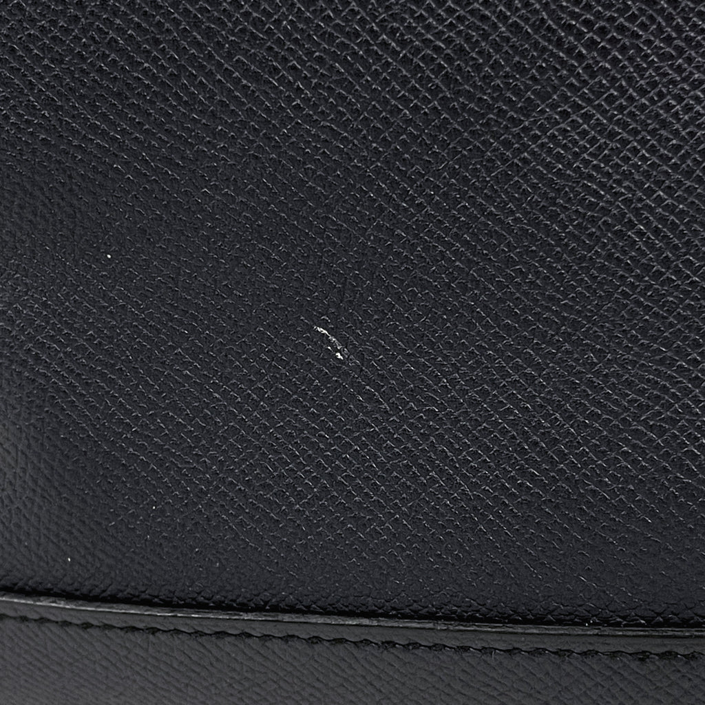 エルメス シティバッグ 27 バックパック デイパック リュック ヴォーエプソン ネイビー O メンズ 【中古】brbag