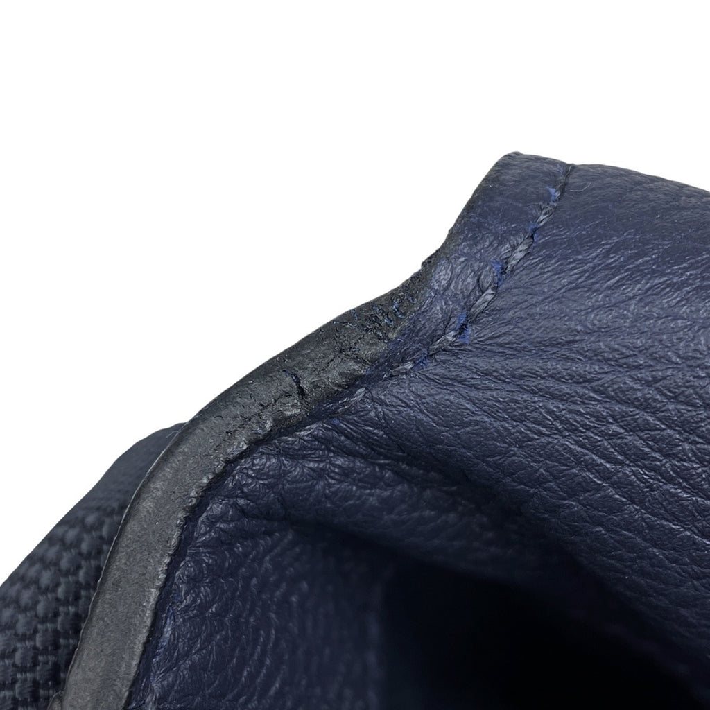 エルメス シティニュース メッセンジャー 斜め掛け メンズ ショルダーバッグ トゴ ブルーニュイ A レディース 【中古】brbag