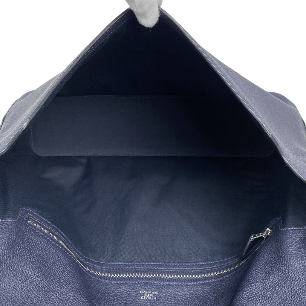 エルメス シティニュース メッセンジャー 斜め掛け メンズ ショルダーバッグ トゴ ブルーニュイ A レディース 【中古】brbag