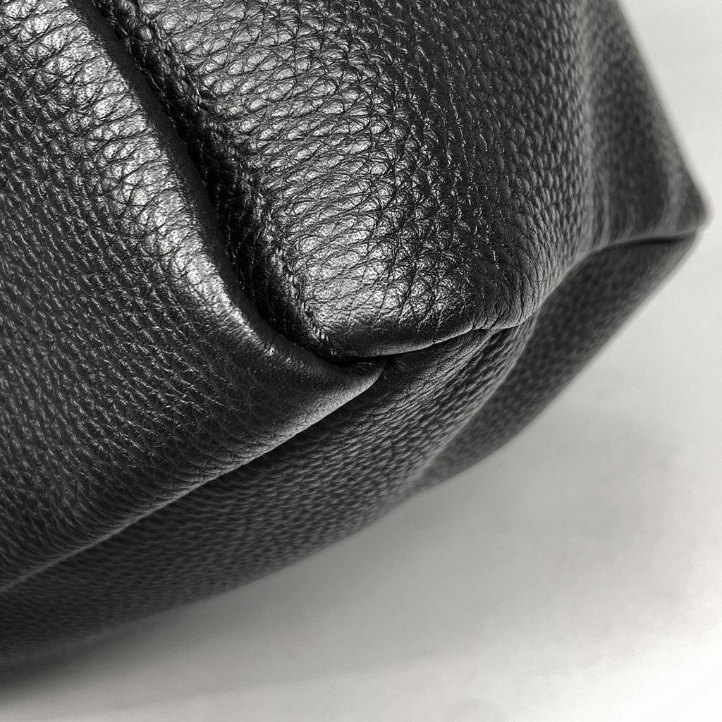 フェンディ セレリア リュックサック ロゴ バックパック デイパック リュック レザー ブラック 7VZ012 レディース 【中古】brbag