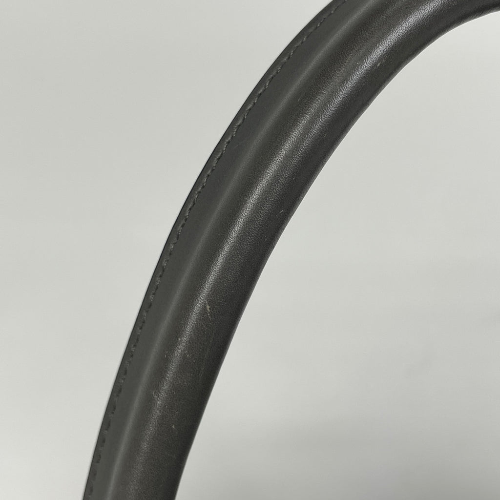 ボッテガヴェネタ イントレチャート ビジネスバッグ 2WAY ショルダーバッグ ハンドバッグ ビジネスバッグ レザー グレー レディース 【中古】brbag