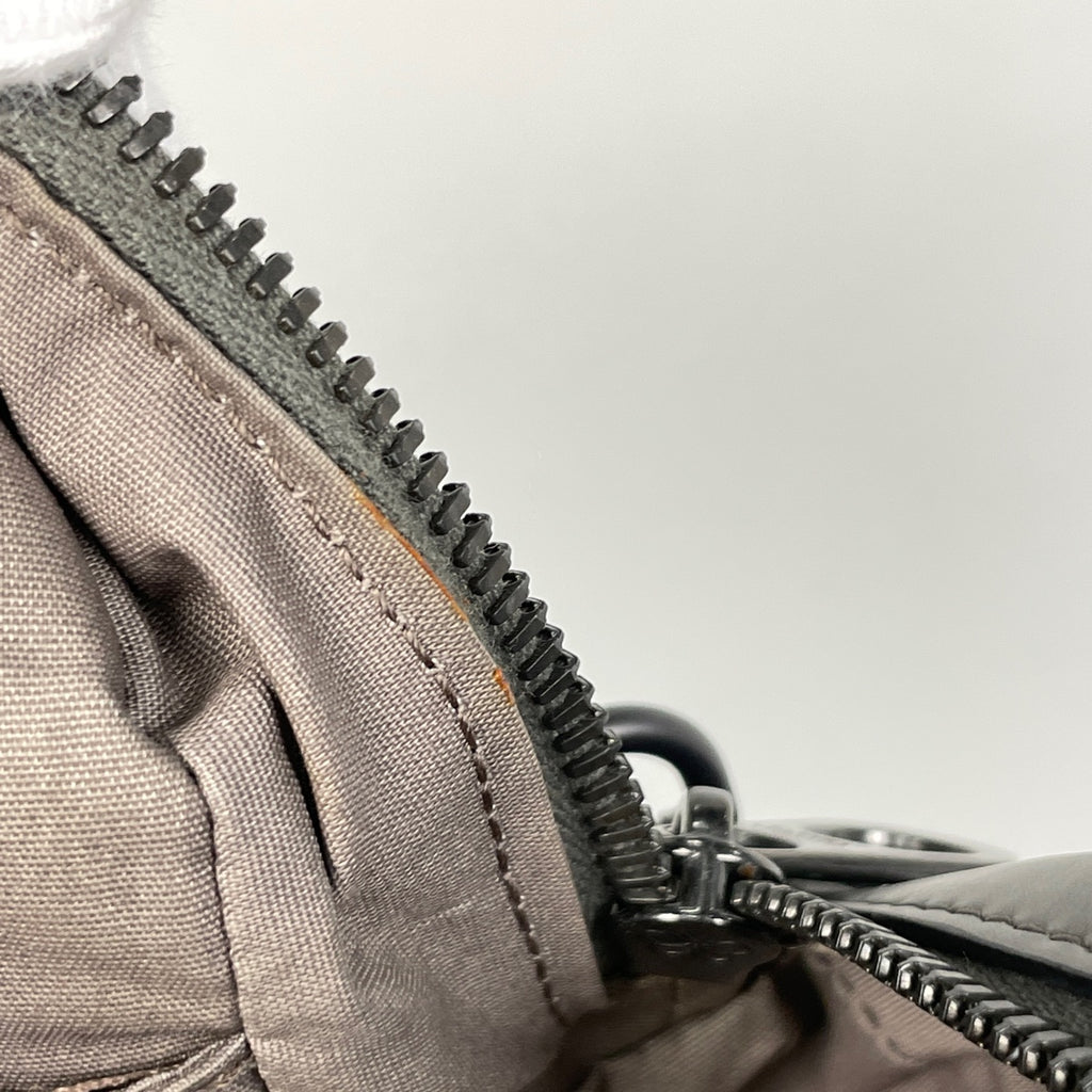 ボッテガヴェネタ イントレチャート ビジネスバッグ 2WAY ショルダーバッグ ハンドバッグ ビジネスバッグ レザー グレー レディース 【中古】brbag