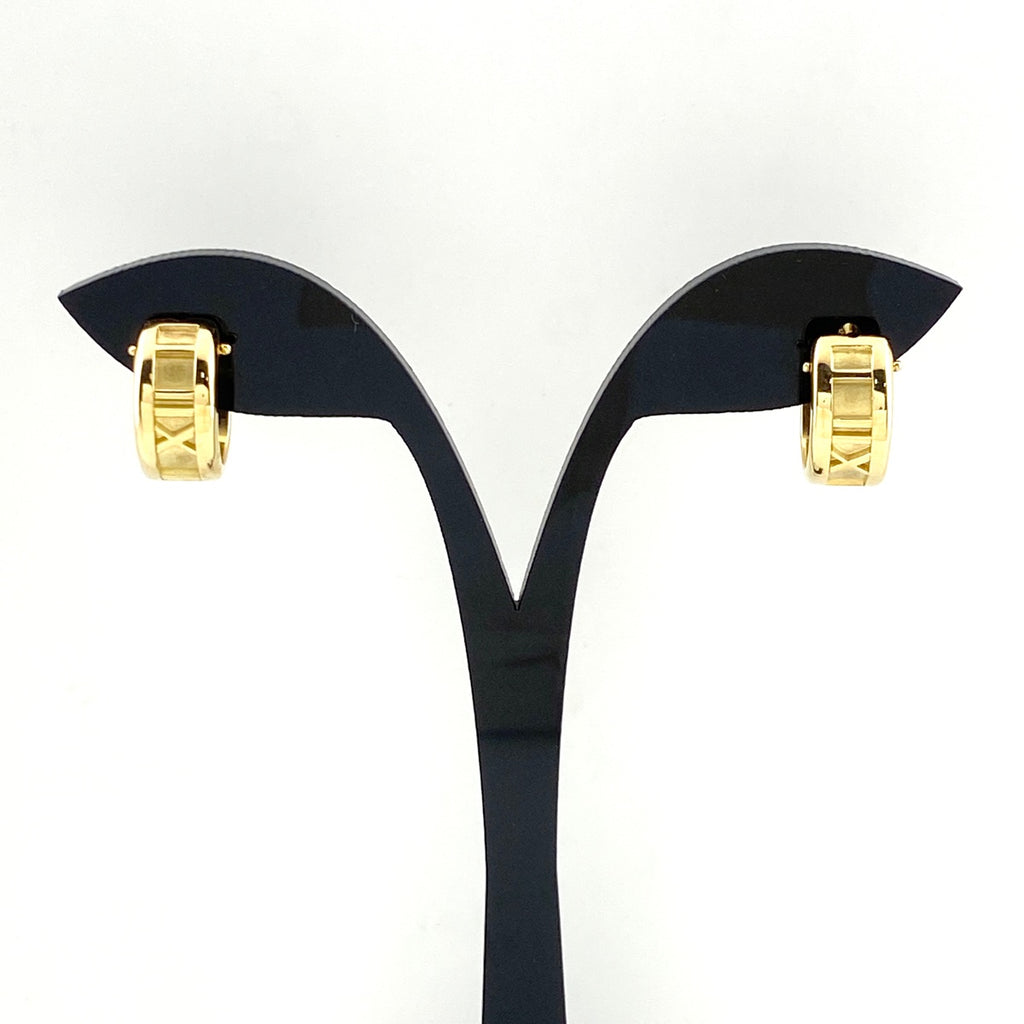 ティファニー アトラス ピアス YG イエローゴールド ピアス 750 レディース 【中古】brjwl