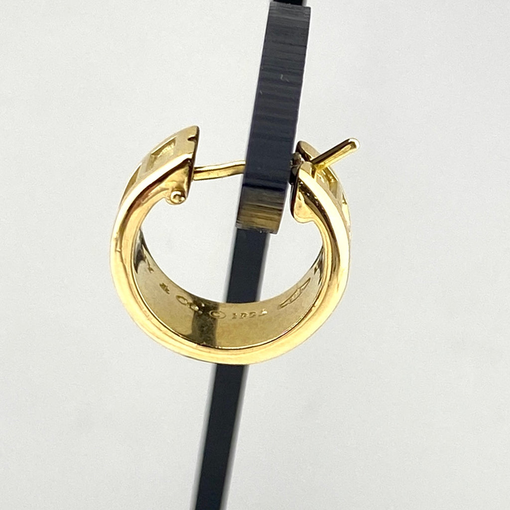 ティファニー アトラス ピアス YG イエローゴールド ピアス 750 レディース 【中古】brjwl