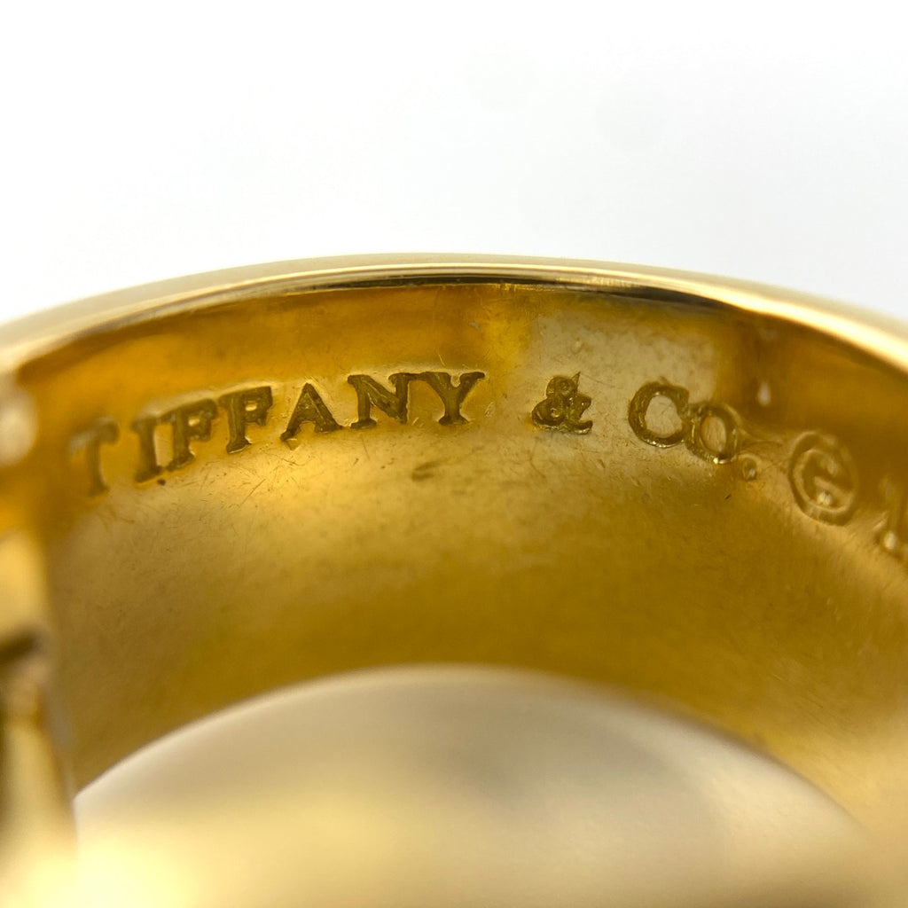 ティファニー アトラス ピアス YG イエローゴールド ピアス 750 レディース 【中古】brjwl