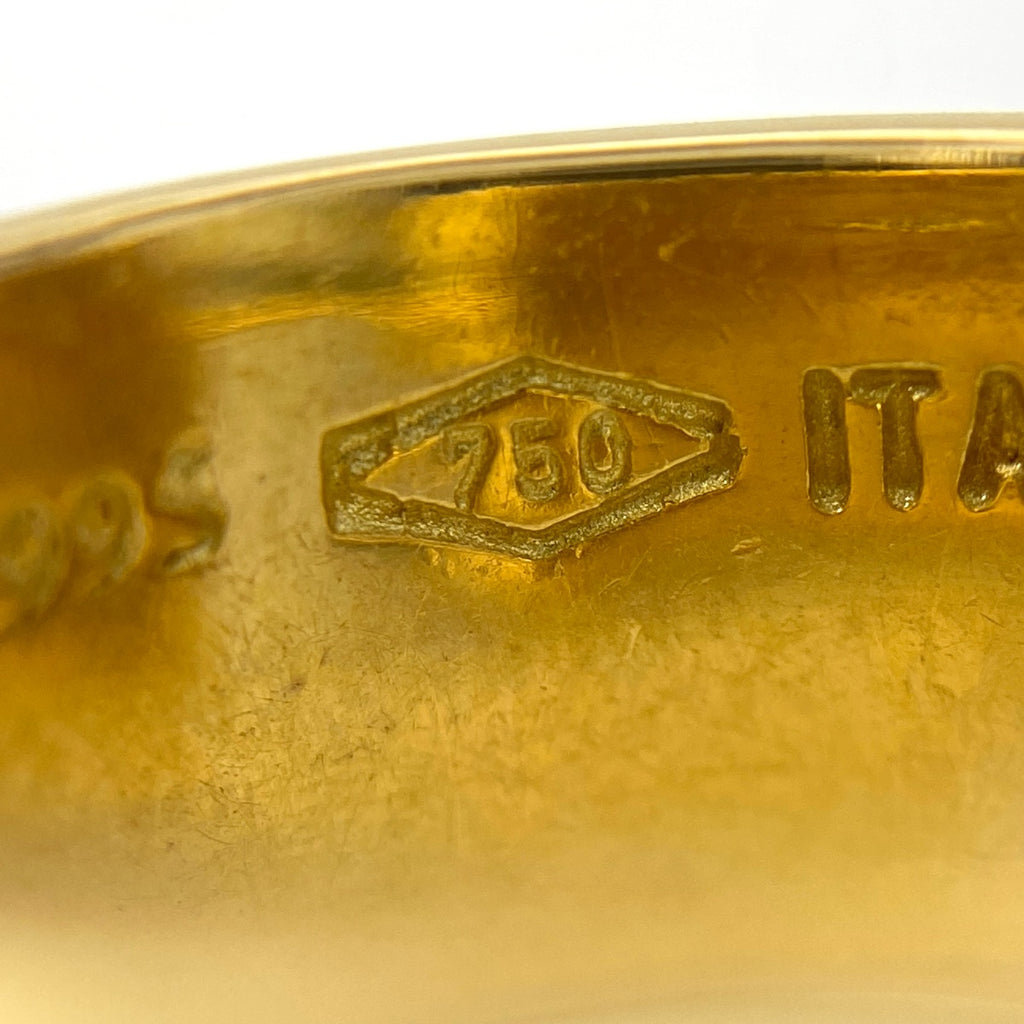 ティファニー アトラス ピアス YG イエローゴールド ピアス 750 レディース 【中古】brjwl