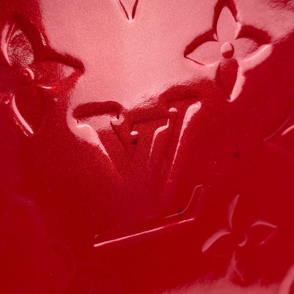 ルイ・ヴィトン ローズウッド アヴェニュー ハンドバッグ エナメル パテント ショルダーバッグ モノグラムヴェルニ ポムダムール M93507 レディース 【中古】brbag