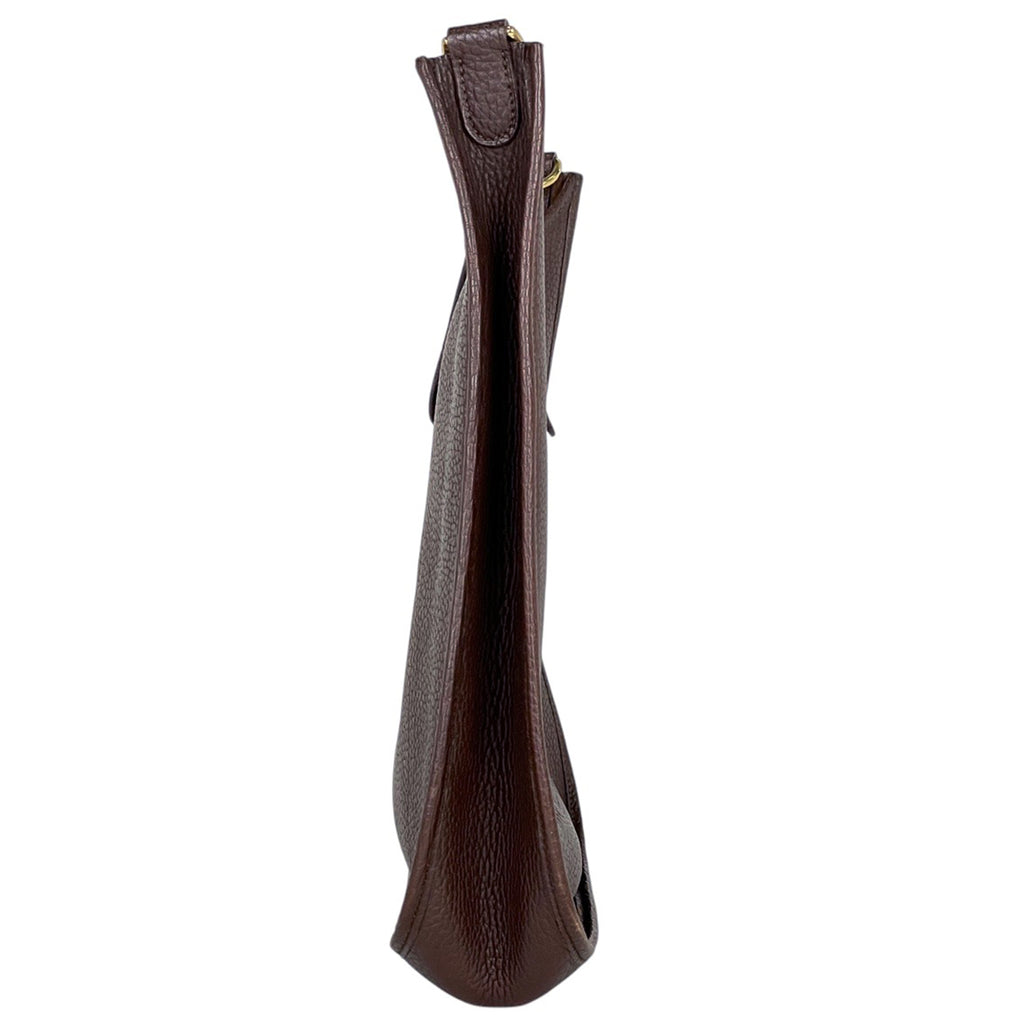 エルメス エヴリン 1 GM Hロゴ パンチング ショルダーバッグ トゴ ハバナ(ブラウン) Ｖ レディース 【中古】brbag