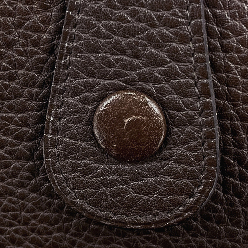 エルメス エヴリン 1 GM Hロゴ パンチング ショルダーバッグ トゴ ハバナ(ブラウン) Ｖ レディース 【中古】brbag