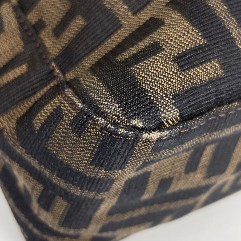 フェンディ ズッカ柄 ショルダーバッグ ハンドバッグ ショルダーバッグ キャンバス ブラウン 26566 レディース 【中古】brbag