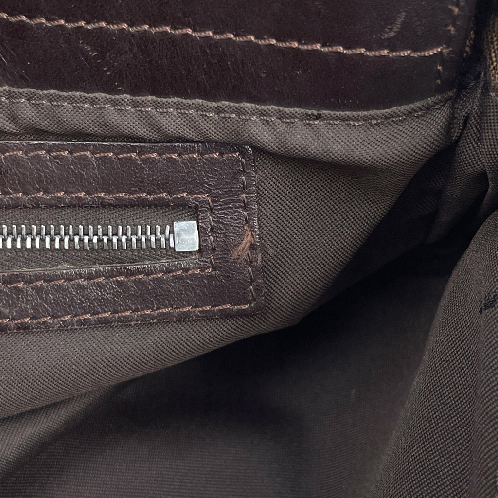 フェンディ ズッカ柄 ショルダーバッグ ハンドバッグ ショルダーバッグ キャンバス ブラウン 26566 レディース 【中古】brbag