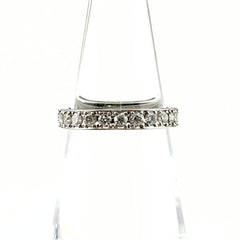 メレダイヤ デザインリング プラチナ 指輪 リング 8号 Pt900 ダイヤモンド レディース ノンブランドジュエリー 【中古】nbjwl