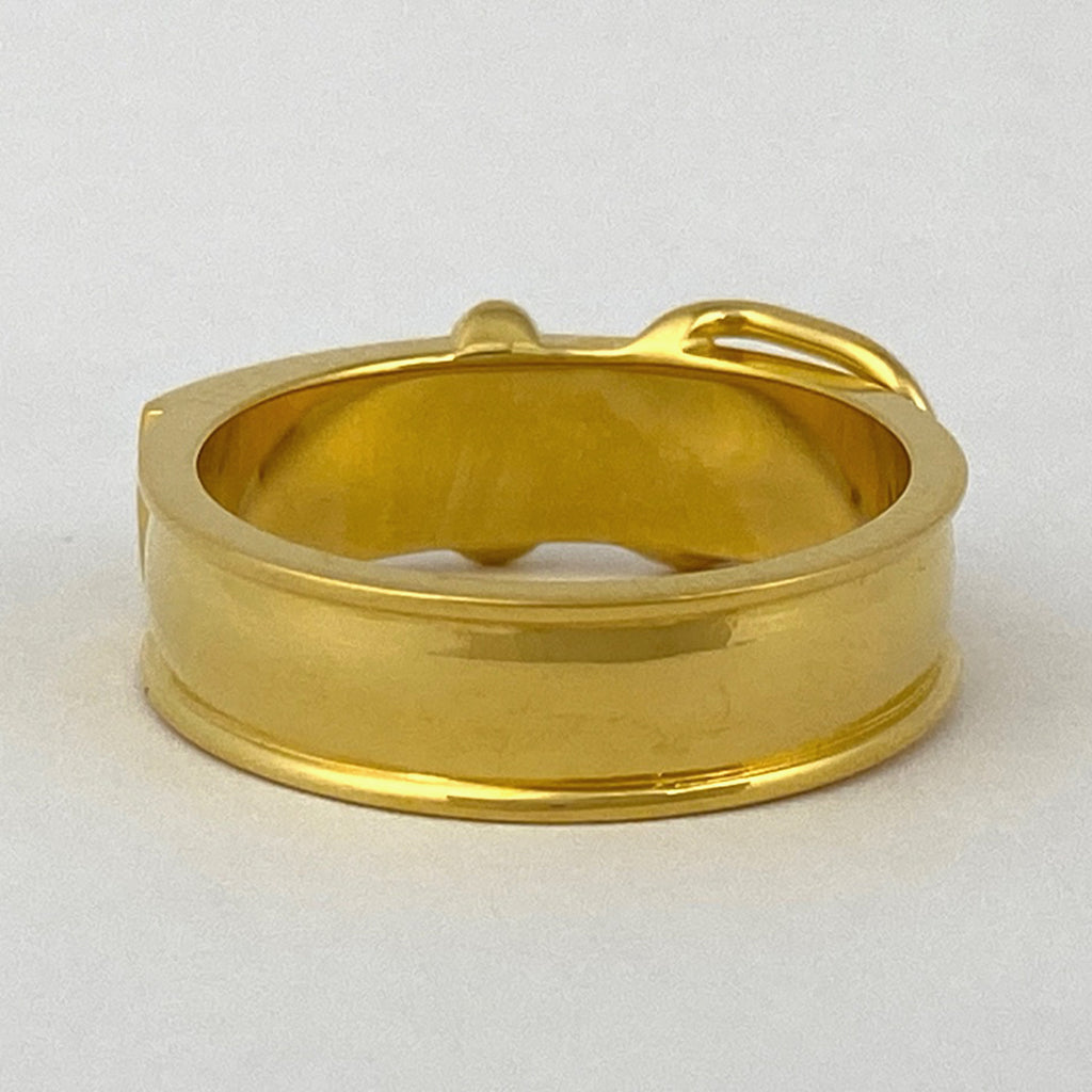 エルメス ブックルセリエ スカーフリング スカーフ留め スカーフリング GP ゴールド レディース 【中古】brbag