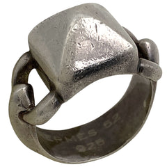 エルメス メドール リング 指輪 12号 シルバー925 シルバー レディース 【中古】bracc