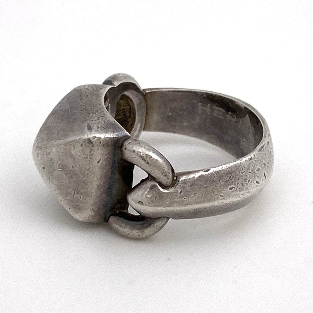 エルメス メドール リング 指輪 12号 シルバー925 シルバー レディース 【中古】bracc