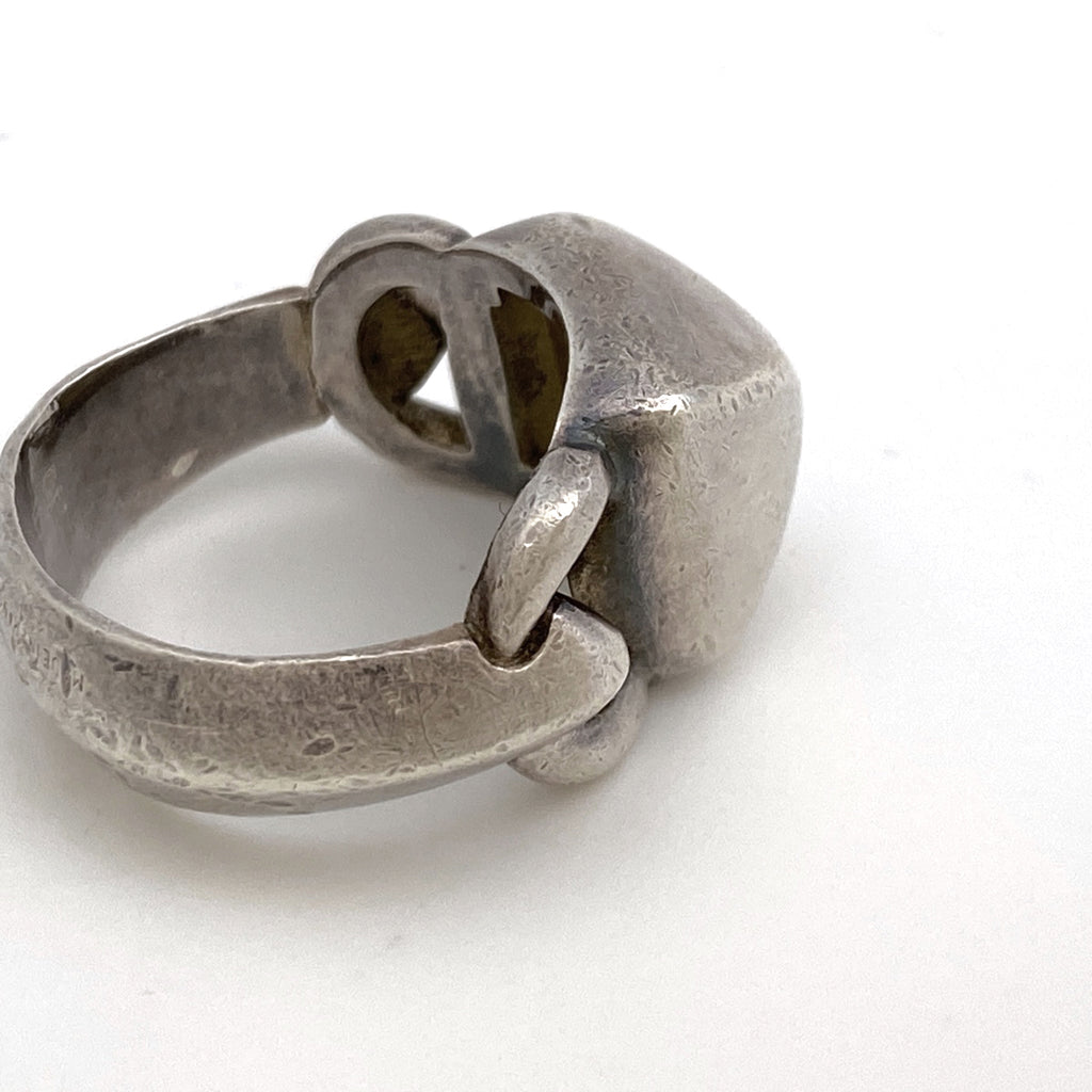 エルメス メドール リング 指輪 12号 シルバー925 シルバー レディース 【中古】bracc