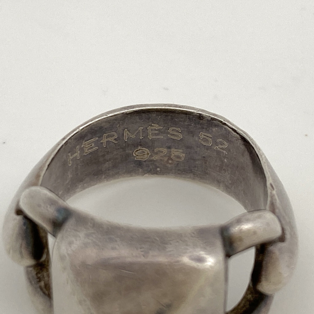 エルメス メドール リング 指輪 12号 シルバー925 シルバー レディース 【中古】bracc