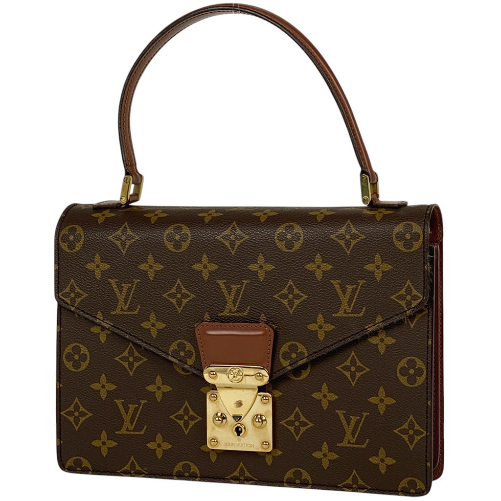 ルイ・ヴィトン コンコルド 手提げ ハンドバッグ モノグラム ブラウン M51190 レディース 【中古】brbag