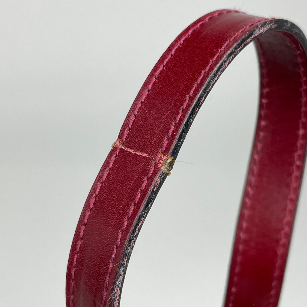 サルヴァトーレフェラガモ ヴァラリボン ハンドバッグ 2WAY ショルダーバッグ ハンドバッグ レザー レッド 4178 レディース 【中古】brbag