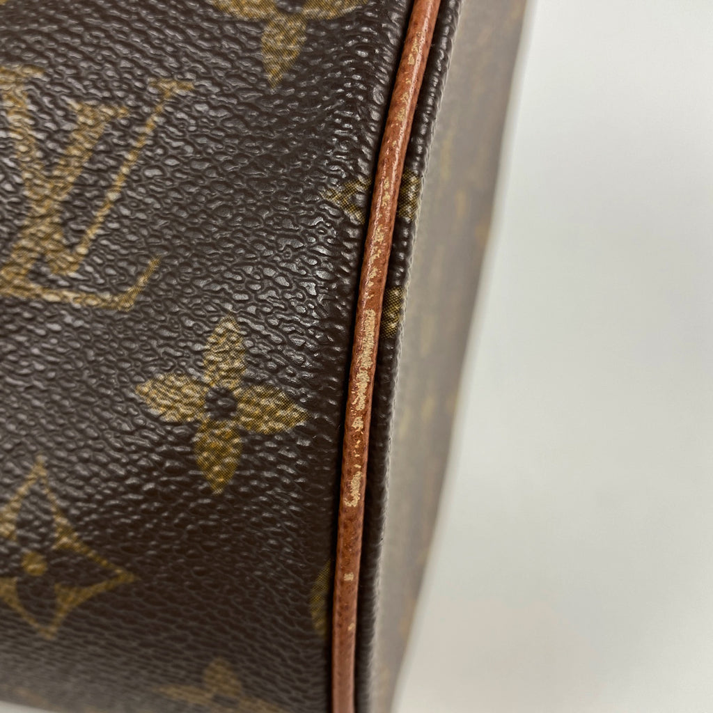 ルイ・ヴィトン パピヨン 30 バレルバッグ 筒型 旧旧型 ハンドバッグ モノグラム ブラウン M51365 レディース 【中古】brbag