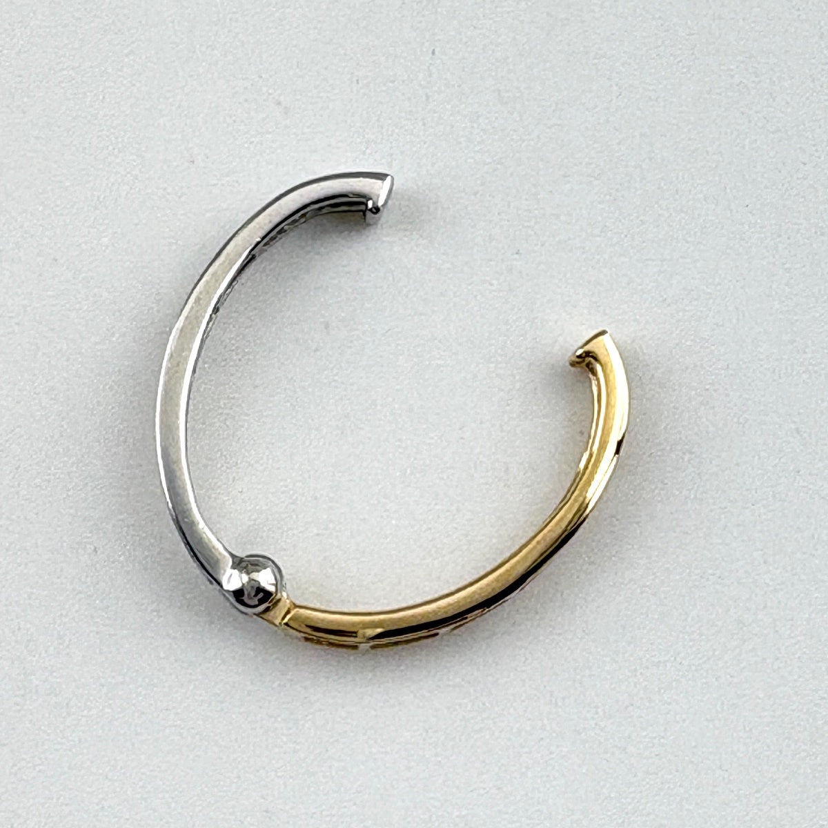 GSTV メレダイヤ イヤーカフ イヤリング K18 Pt950 ダイヤモンド 