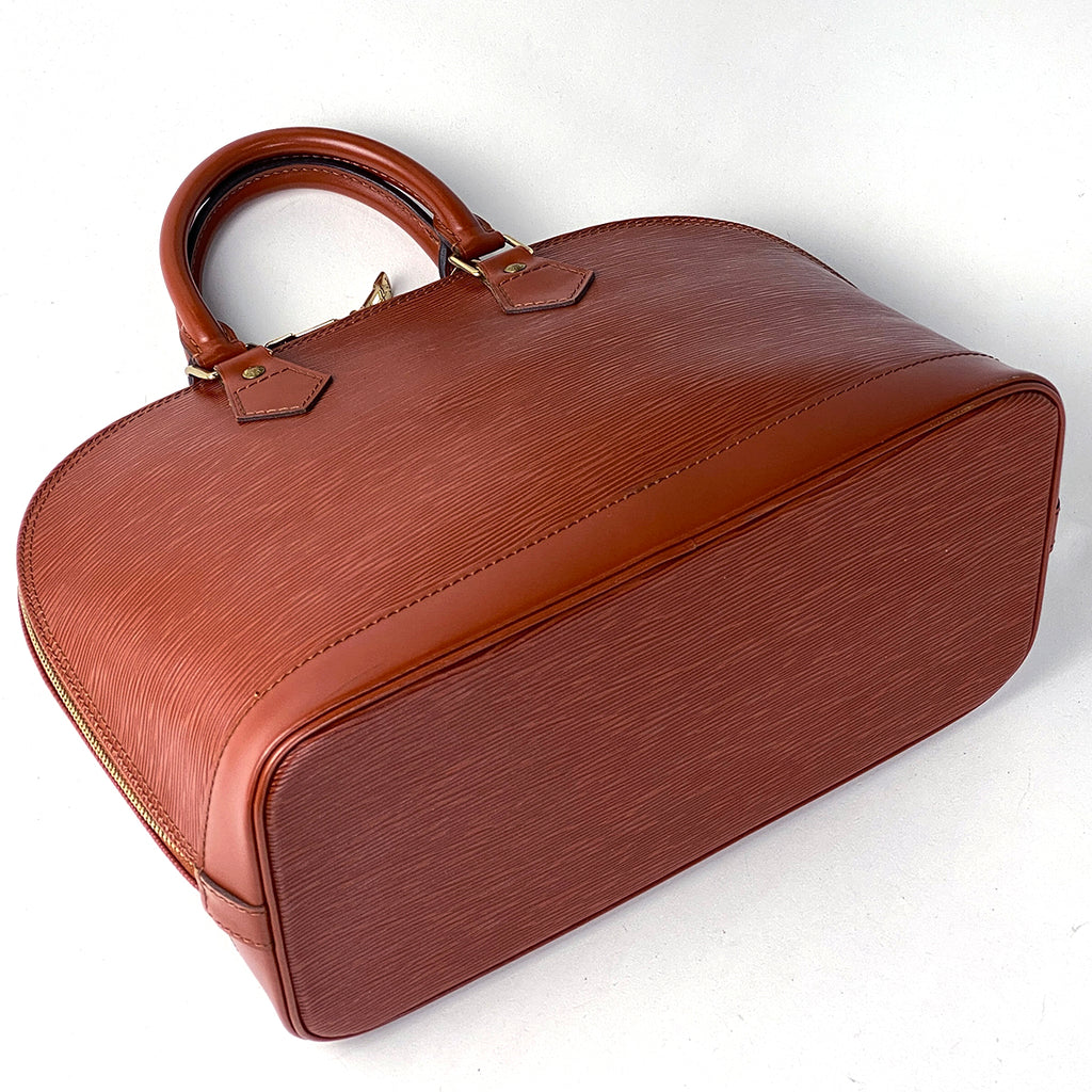 ルイ・ヴィトン アルマ ハンドバッグ エピ ジパングゴールド M52148 レディース 中古 brbag