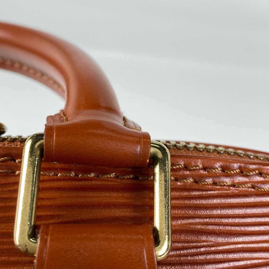 ルイ・ヴィトン アルマ ハンドバッグ エピ ジパングゴールド M52148 レディース 中古 brbag