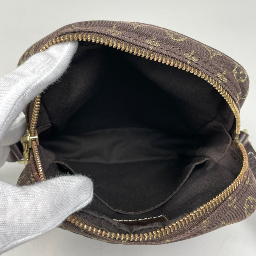 ルイ・ヴィトン ダヌーブ 斜め掛け ショルダーバッグ モノグラムミニラン エべヌ M95228 レディース 【中古】brbag