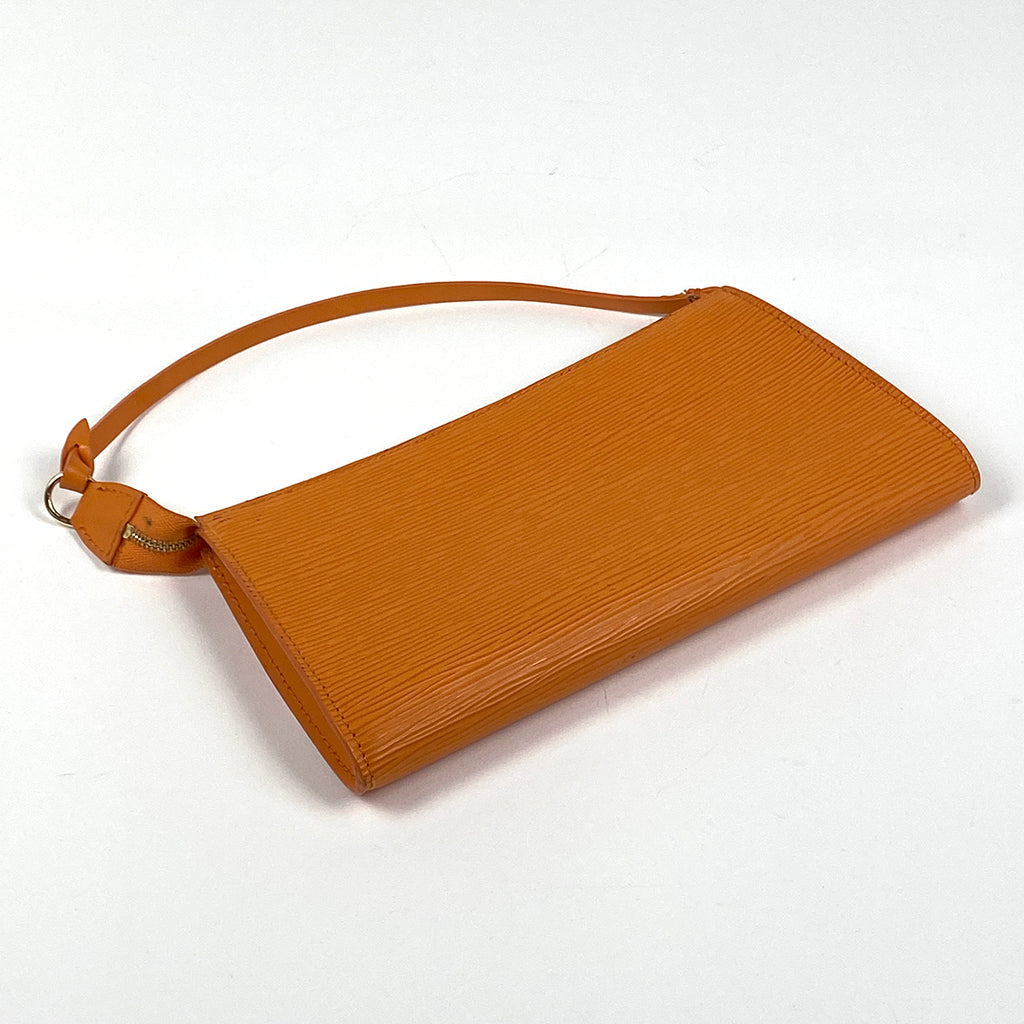 ルイ・ヴィトン ポシェット アクセソワール コスメポーチ メイクポーチ 小物入れ ハンドバッグ エピ マンダリン M5294H レディース 【中古】brbag