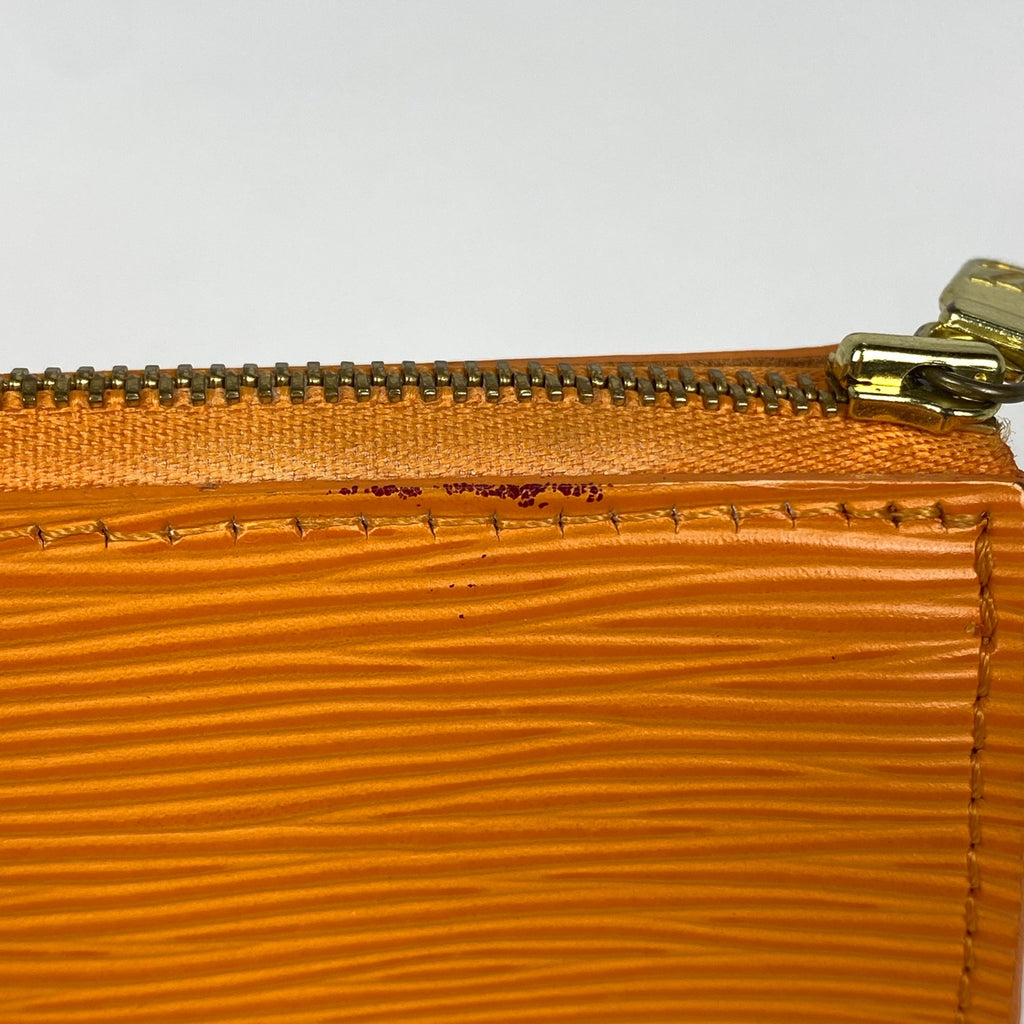 ルイ・ヴィトン ポシェット アクセソワール コスメポーチ メイクポーチ 小物入れ ハンドバッグ エピ マンダリン M5294H レディース 【中古】brbag