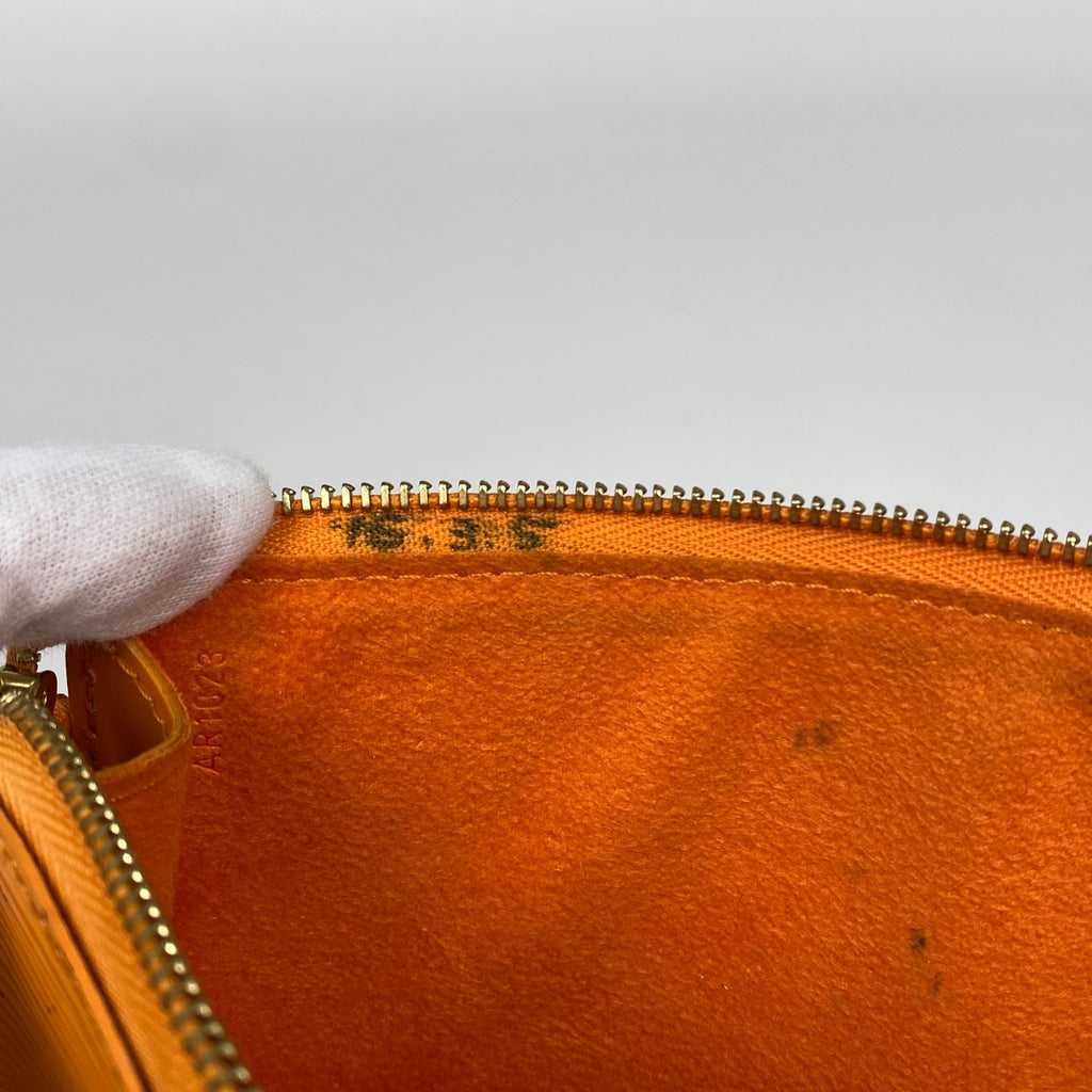 ルイ・ヴィトン ポシェット アクセソワール コスメポーチ メイクポーチ 小物入れ ハンドバッグ エピ マンダリン M5294H レディース 【中古】brbag