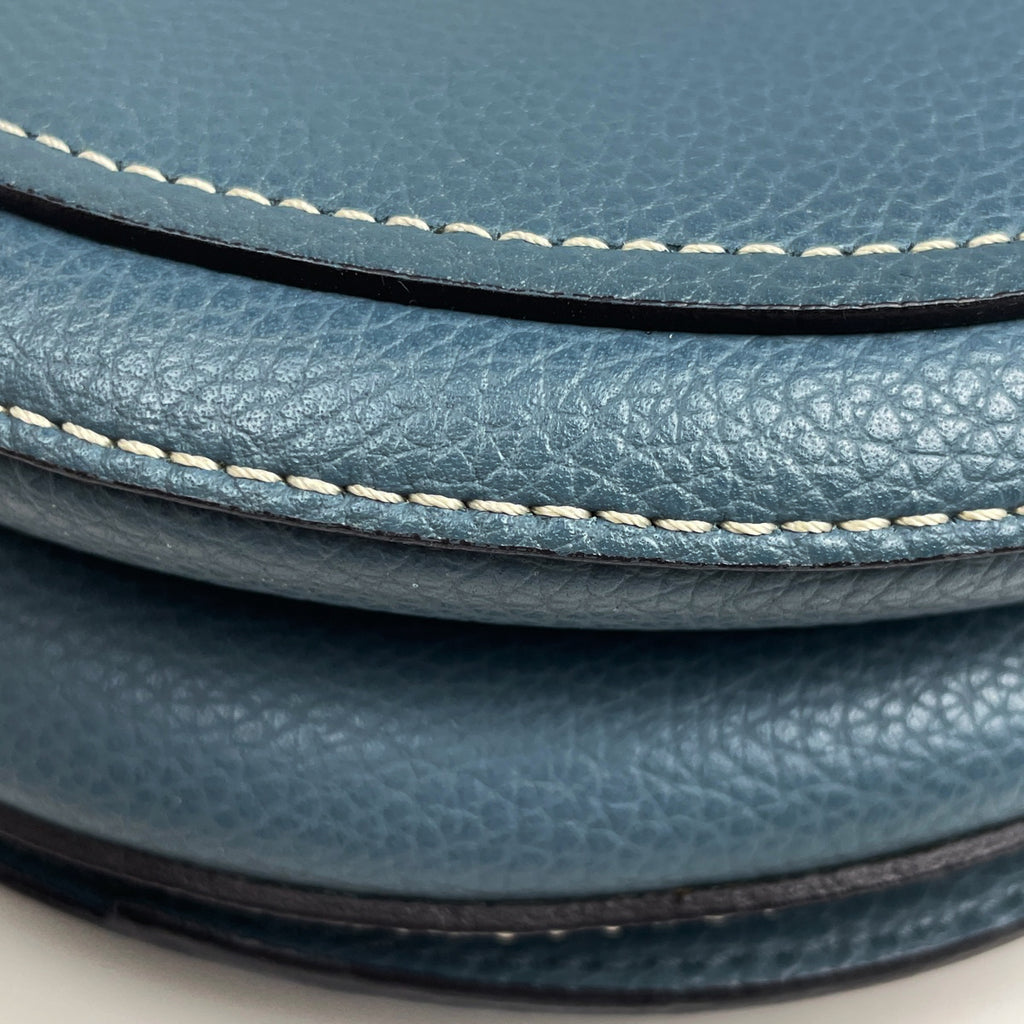 クロエ ダリル ショルダーバッグ 斜め掛け ショルダーバッグ レザー ブルー レディース 【中古】brbag