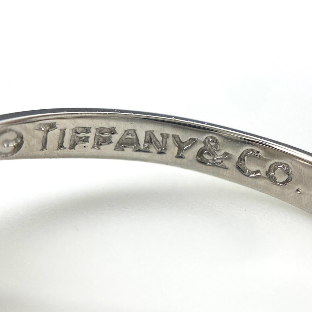 ティファニー エルサペレッティ フルハート ダイヤ リング プラチナ 指輪 メレダイヤ リング 9号 Pt950 ダイヤモンド レディース 【中古】brjwl