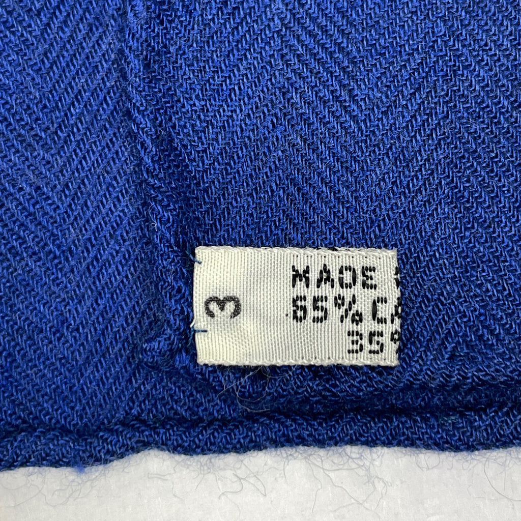 エルメス カレ 90 JEUX DE PAILLE 藁遊び スカーフ カシミヤ シルク ブルー マルチカラー レディース 【中古】brbag