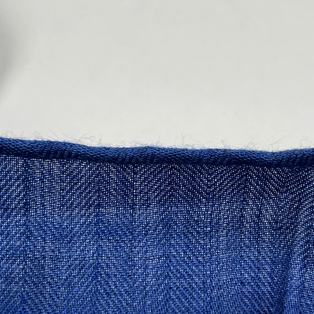 エルメス カレ 90 JEUX DE PAILLE 藁遊び スカーフ カシミヤ シルク ブルー マルチカラー レディース 【中古】brbag