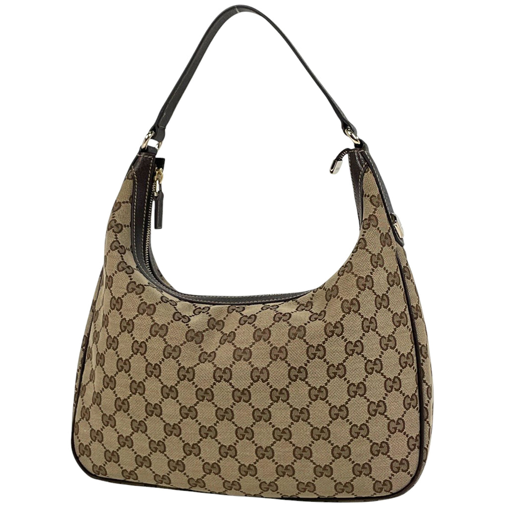 グッチ GG柄 ショルダーバッグ ワンショルダー ショルダーバッグ GGキャンバス ブラウン 153010 レディース 【中古】brbag