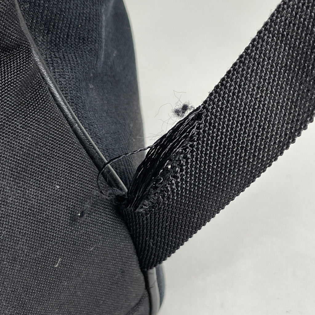 サンローラン シティ サンローラン ロゴ バックパック デイパック リュック キャンバス ブラック 534968 レディース 【中古】brbag