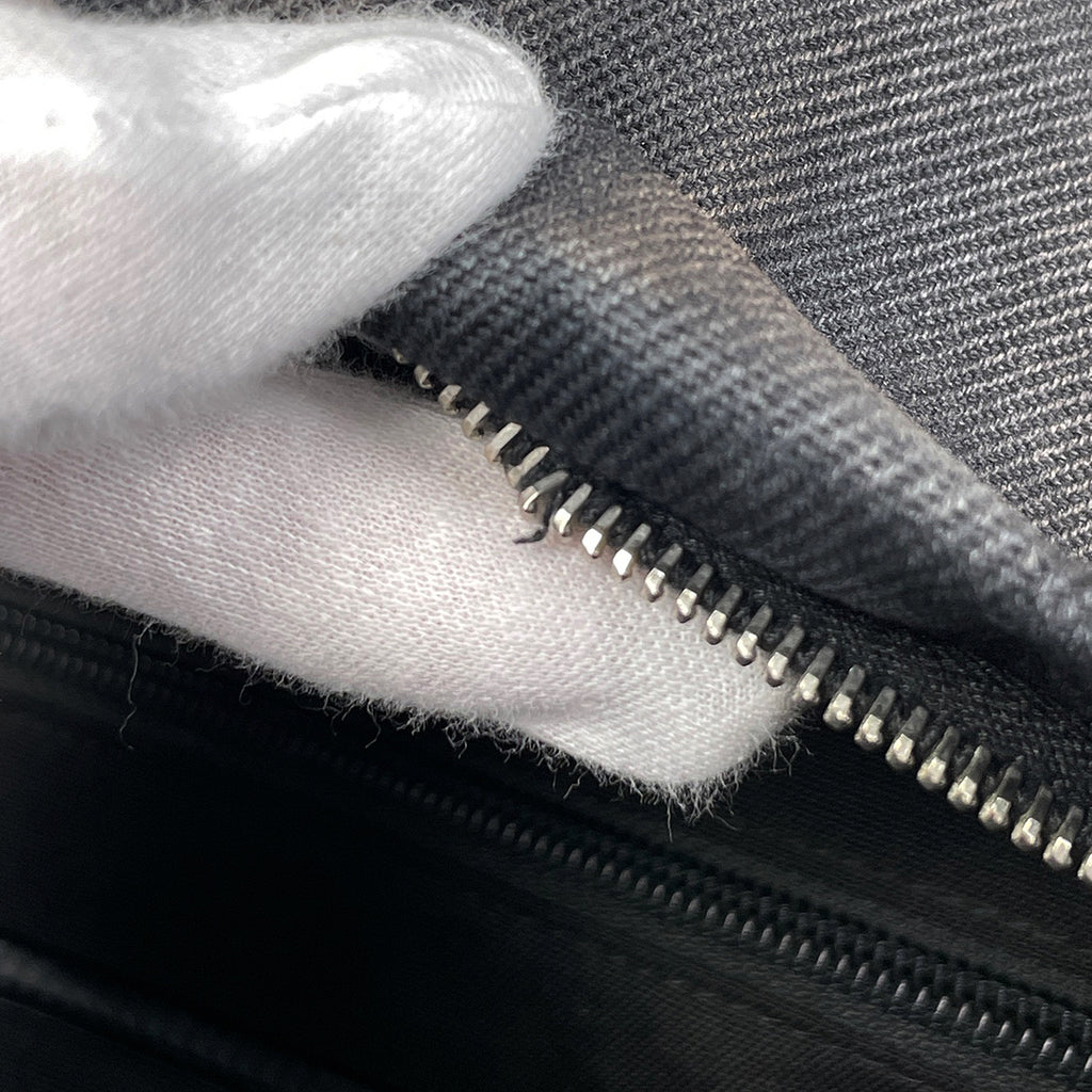 サンローラン シティ サンローラン ロゴ バックパック デイパック リュック キャンバス ブラック 534968 レディース 【中古】brbag