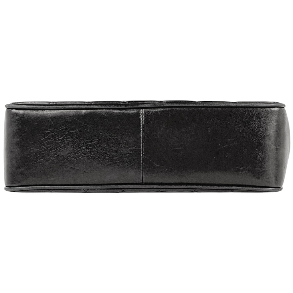 シャネル ココマーク ショルダーバッグ マトラッセ ショルダーバッグ レザー ブラック レディース 【中古】brbag