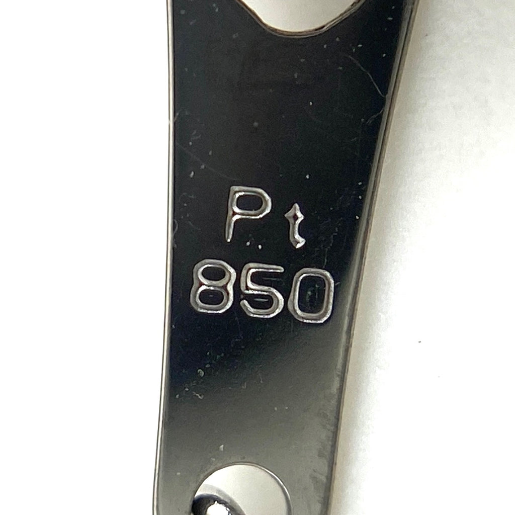 メレダイヤ デザインネックレス プラチナ ペンダント ネックレス Pt950 Pt850 ダイヤモンド レディース 【中古】nbjwl