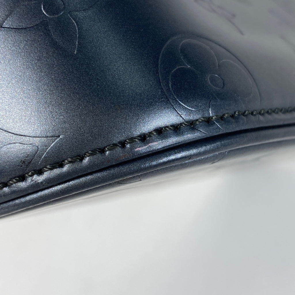 ルイ・ヴィトン ストックトン ショルダーバッグ トートバッグ モノグラムマット ブルー M55115 レディース 【中古】brbag