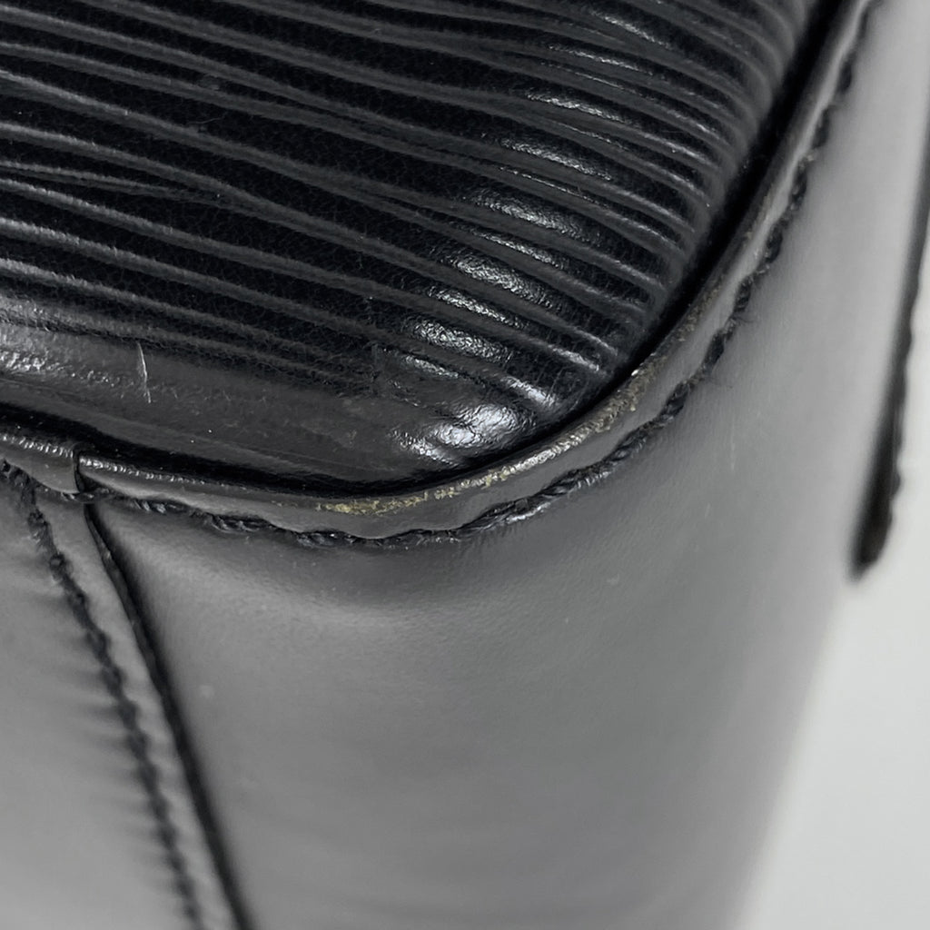 ルイ・ヴィトン サブロン 手提げ ハンドバッグ エピ ノワール(ブラック) M52042 レディース 【中古】brbag