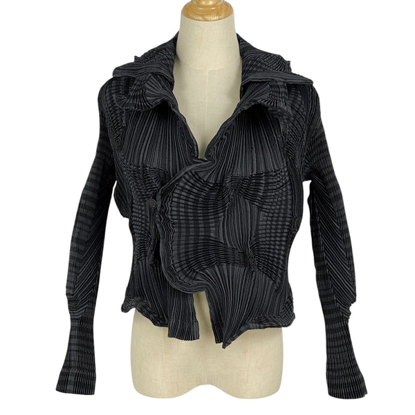 バイセル公式】イッセイミヤケ デザイン プリーツ ジャケット