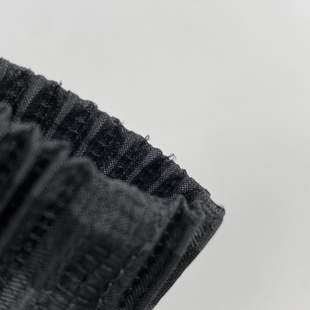 イッセイミヤケ デザイン プリーツ ジャケット カーディガン ストレッチ アウター その他ジャケット ポリエステル ポリウレタン ブラック ダークグレー レディース 【中古】brapp