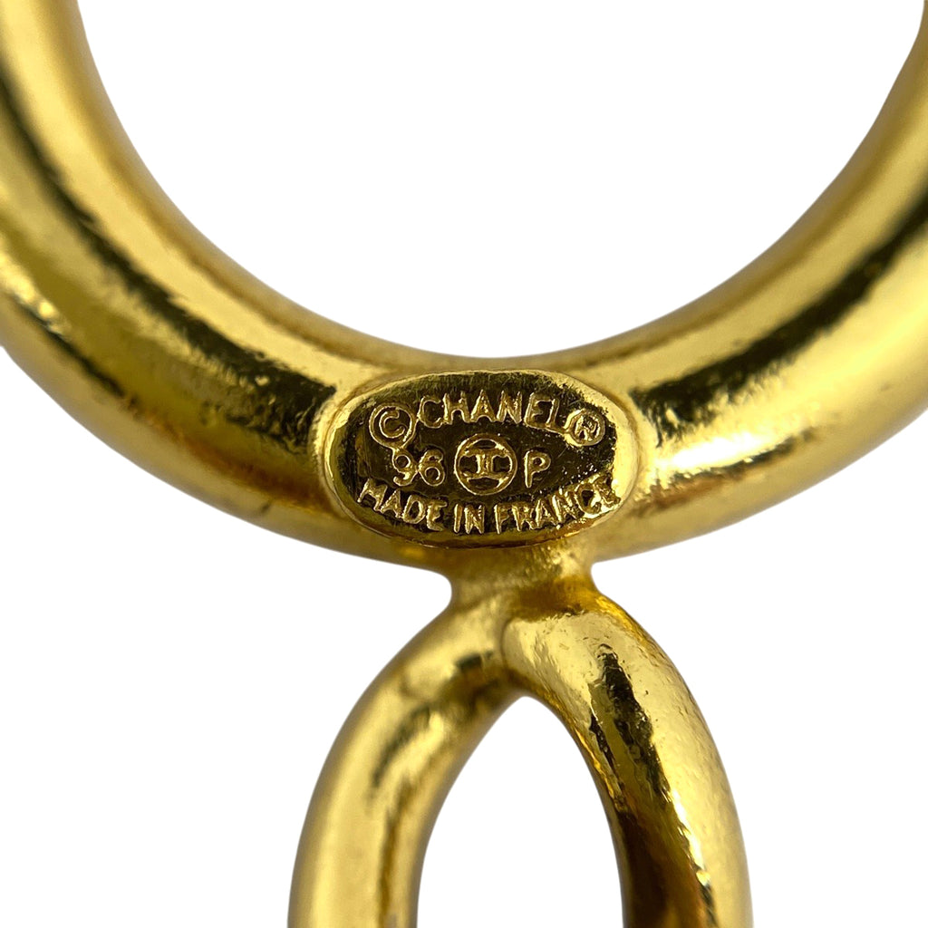シャネル ロゴ チャーム ブレスレット ココマーク ブレスレット GP ゴールド レディース 【中古】bracc