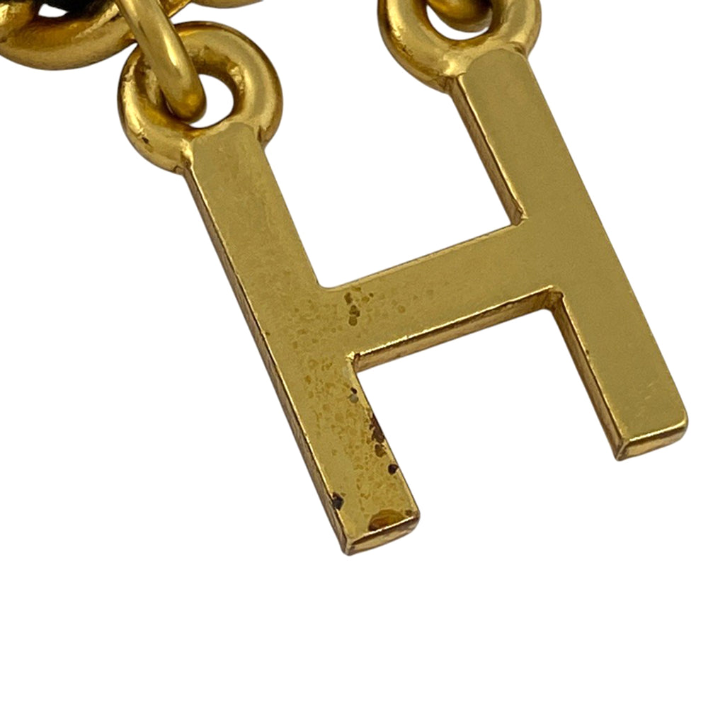 シャネル ロゴ チャーム ブレスレット ココマーク ブレスレット GP ゴールド レディース 【中古】bracc